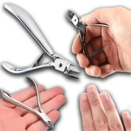 Manikirne klešče NAILS PRO / nerjavno jeklo