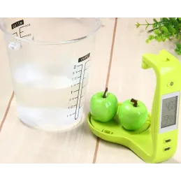 Kuhinjska posoda s prostornino 600 ml in digitalno tehtnico LCD