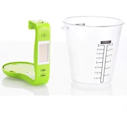 Kuhinjska posoda s prostornino 600 ml in digitalno tehtnico LCD