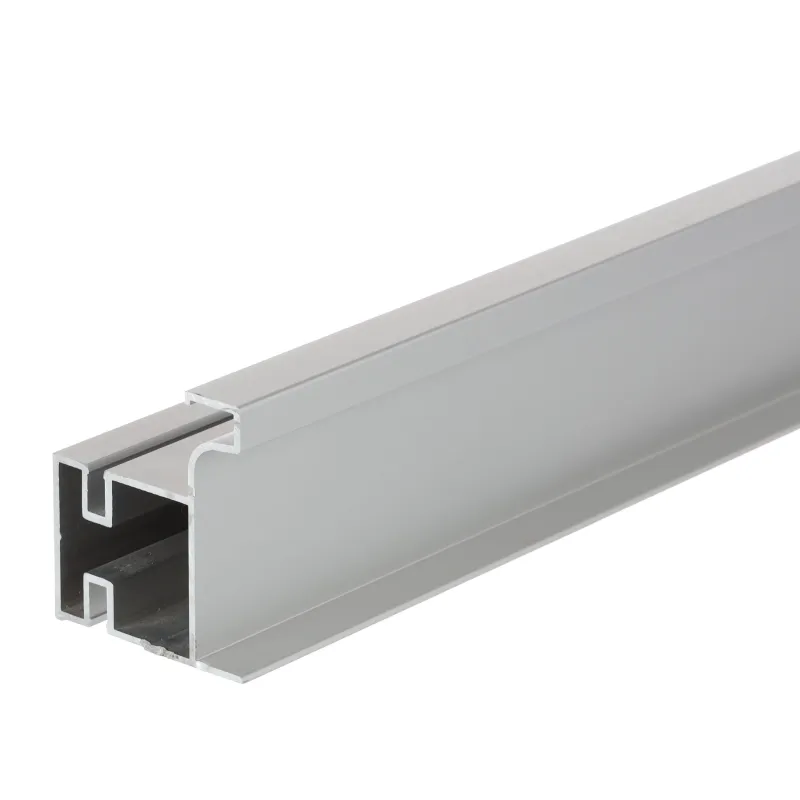 Navpični ročajni profil za vratca GOLIAN, končni / aluminij