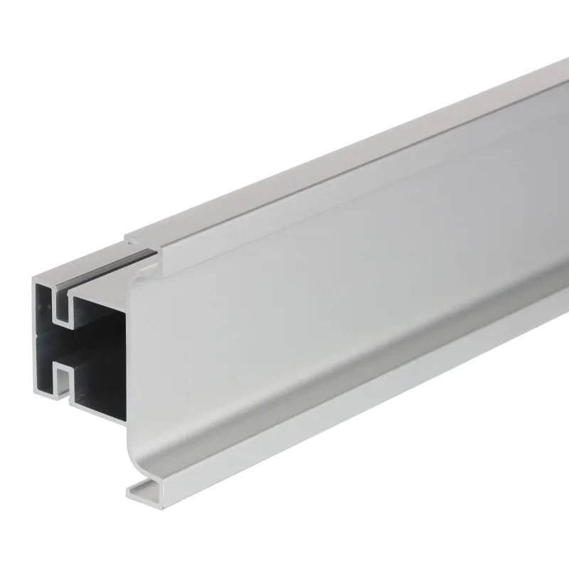 Navpični profilni ročaj za vratca GOLIAN, sredinski / aluminij