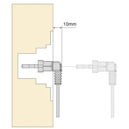 LED transformator SMART MINILED 24 V / bela
