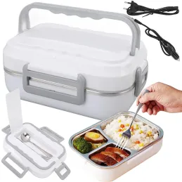 Električna grelna posoda za kosilo LUNCHBOX / Bela