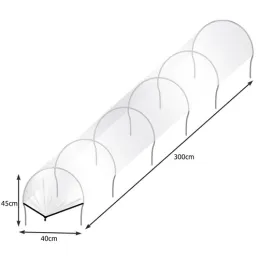 Vrtni rastlinjak TUNNEL / prozoren