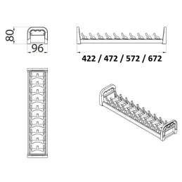 Držalo za posode SEPARAX / antracitna	Expectant? Wait need only translation. "Držalo za sklede SEPARAX / antracitna" Better misk