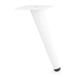 Pohištvena nogica SIGMA / Bela matirana