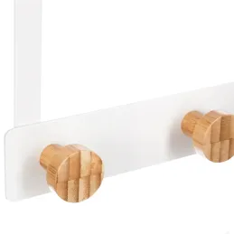 Dizajnerski obešalnik za vrata ANGELO XL / Mat bela