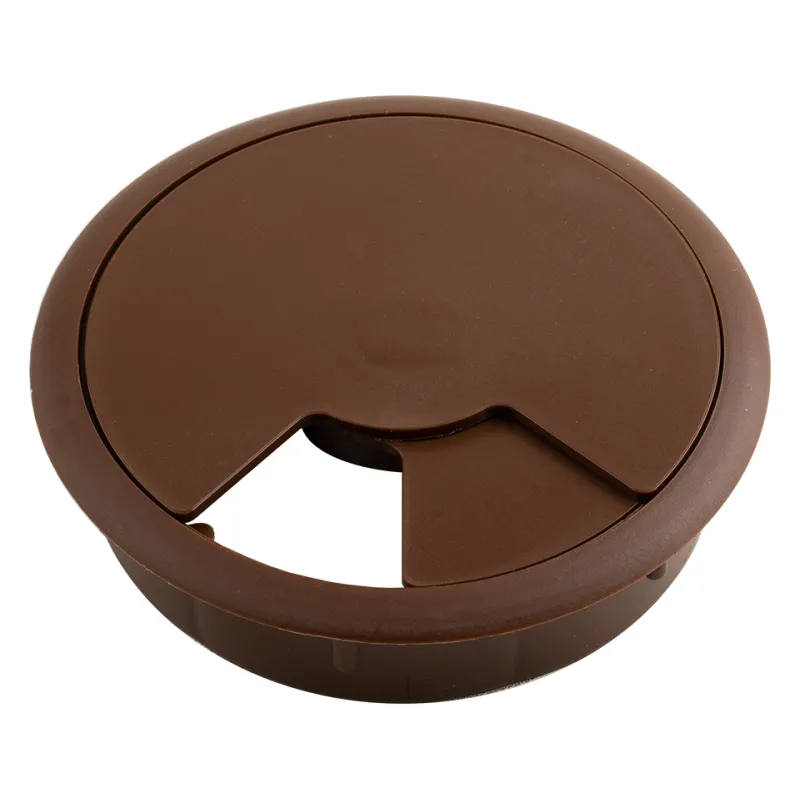 Prehod za kable PVC 80 mm / temno rjav
