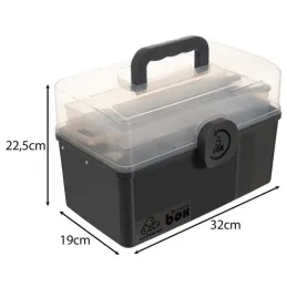Organizator za zdravila MEDIBOX / Črna