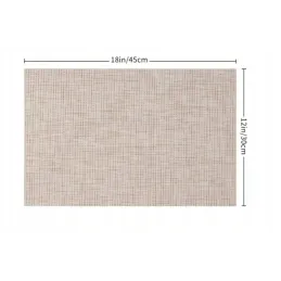 Podloga za mizo GENIA 300 x 450 mm / Svetlo kremna
