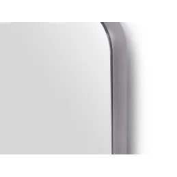 Izvlečno in vrtljivo ogledalo za omaro QUARTZ / Aluminij