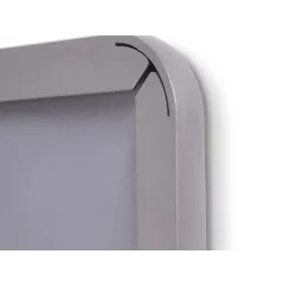 Izvlečno in vrtljivo ogledalo za omaro QUARTZ / Aluminij