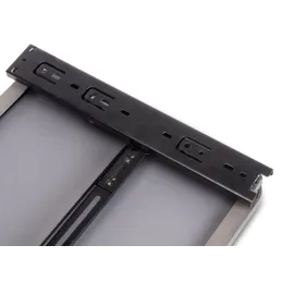 Izvlečno in vrtljivo ogledalo za omaro QUARTZ / Aluminij