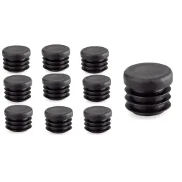 Pokrovček odprtine 20 mm – 10 kosov / črn