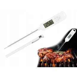 LCD-termometer za živila PROFI CHIEF / Bela