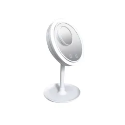 Kozmetično ogledalo z ventilatorjem ICE / Belo