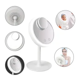 Kozmetično ogledalo z ventilatorjem ICE / Belo