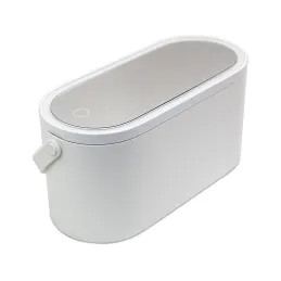 Kozmetični kovček z LED-lučko ATRIA / bel
