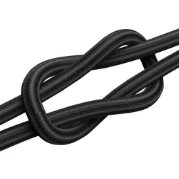 3-v-1 polnilnik za telefon USB-A PRACTICO / Črna