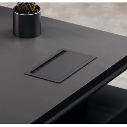 Kabelski uvodnik ASA MONO 316 × 148 mm / mat črna