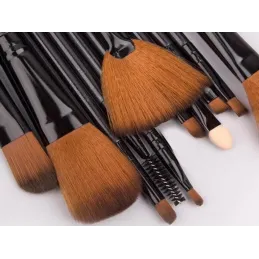 12-delni set čopičev MAKE-UP / Črna