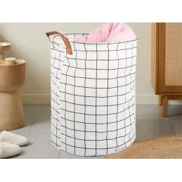 Košara za igrače in perilo CUTE 45L / Bela
