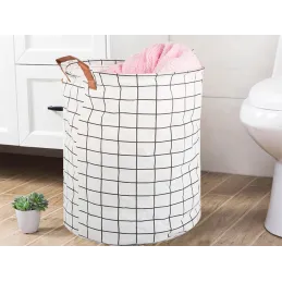 Košara za igrače in perilo CUTE 45L / Bela