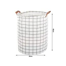 Košara za igrače in perilo CUTE 45L / Bela