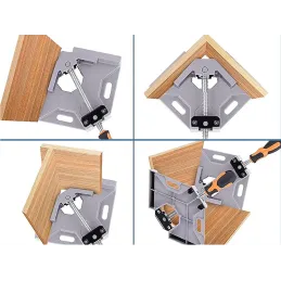 Mizarska kotna spona FIX CLAMP / Siva