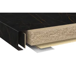 Delovna plošča KRONOSPAN Nero Bronzo / K698 PN