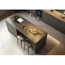 Zaščitna obloga za delovno ploščo KRONOSPAN Nero Bronzo / K698 PN