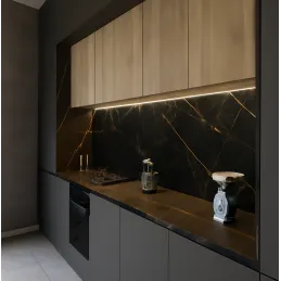Zaščitna obloga za delovno ploščo KRONOSPAN Nero Bronzo / K698 PN