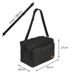 Termo torba za hrano XXL 30 l / Črna