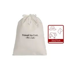 7-delni potovalni komplet za oblačila in kozmetiko TRAVEL LUX / Bel