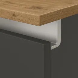Profil ročaja za vratca OLYMP – L / Aluminij