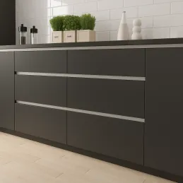 Profil ročaja za vratca OLYMP – L / Aluminij