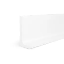 Komplet aluminijastih zaključkov za profile OLYMP – L / mat bela