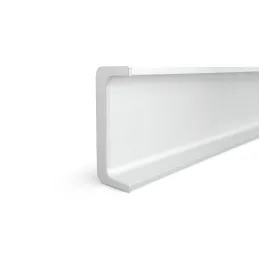 Komplet končnikov iz zlitine za profile OLYMP - C / Aluminij