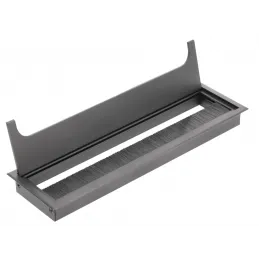 Prehod za kable MERIDA 280 x 80 mm / Črna