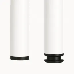 Namizna noga CLASSIC 60 mm / Bela