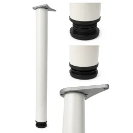 Namizna noga CLASSIC 60 mm / Bela