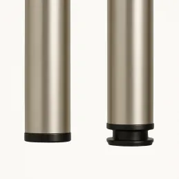 Namizna noga CLASSIC 60 mm / Satenasti nikelj