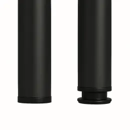 Namizna noga CLASSIC 60 mm / Črna matirana