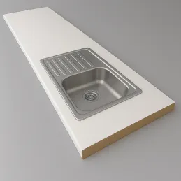 Delovna plošča PFLEIDERER Kristalno bela / U11026 SD
