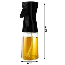 Razpršilo za oljčno olje 200 ml / Črno