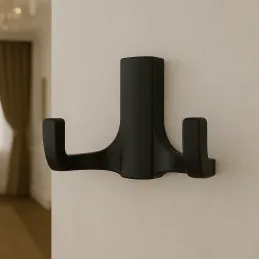 Obešalnik RODEO L / Mat črna