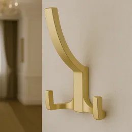 Obešalnik RODEO XL / Zlata mat barva