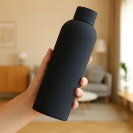 Termovka iz nerjavečega jekla TERMO SOFT 500ml / Črna