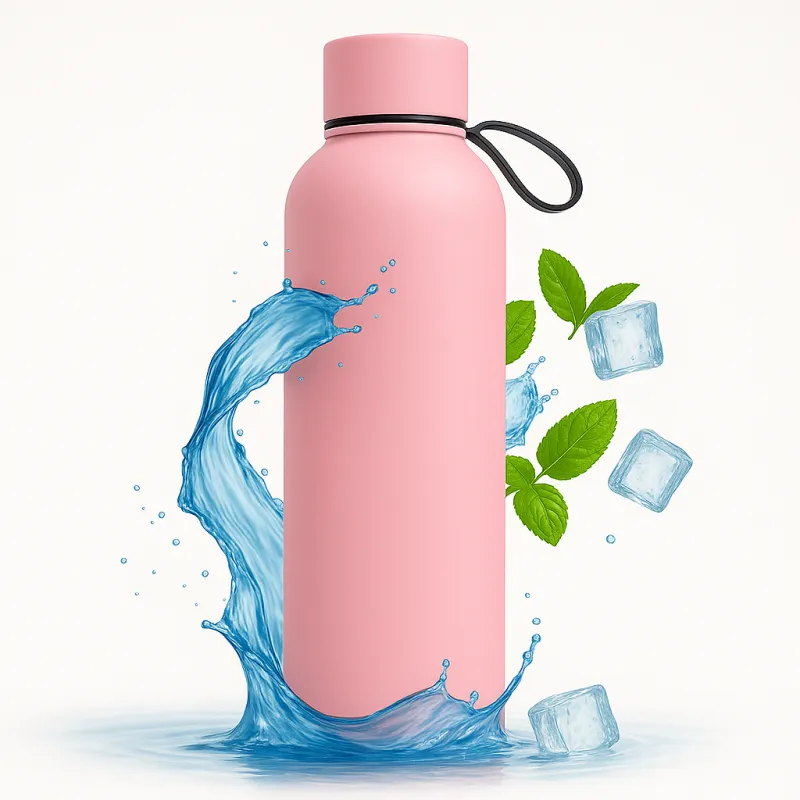 Termovka iz nerjavečega jekla TERMO SOFT 500 ml / Staror﻿ožnata