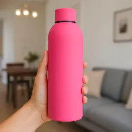 Nerjaveča termo steklenica TERMO SOFT 500 ml / Rožnata